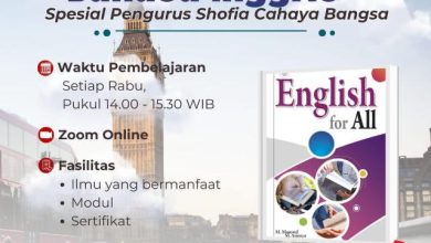 Photo of Dukung SDM Berkualitas, PP Sofia Cahaya Bangsa Hadirkan Pelatihan Bahasa Arab dan Inggris Online