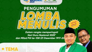 Photo of KH. Raizal Arifin: Selamat untuk Para Pemenang Lomba Menulis Hari Guru Nasional Dikdasmen PUI