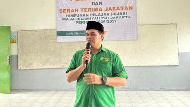 Photo of Ketum PP Pemuda PUI Berikan Tarhib Ramadhan 1447 H dalam Pelantikan HIJAR PUI MA Al-Islamiyah Jakarta